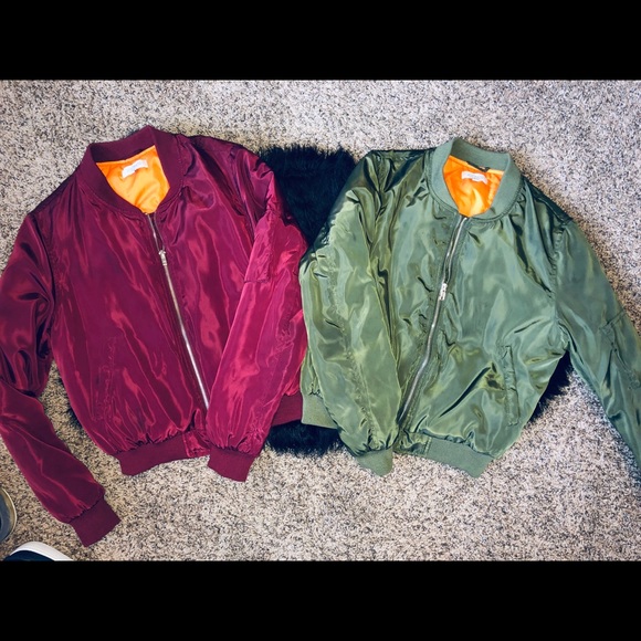 Charlotte Russe Jackets & Blazers - 🔴 2 Bomber Jackets or $9/each 😍🔥